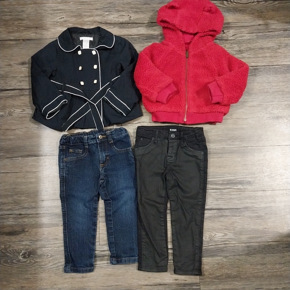 Baby Girl 24 Months Clothes Fall/Winter Capsule Wardrobe Bundle Girl 2T Lot - Picture 9 of 9